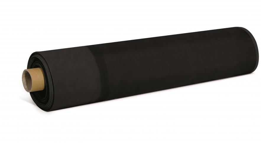 EPDM-Folie GeoSmart schwarz 1,00mm Rollenabschnitt inkl. Schutzvlies 300gr.