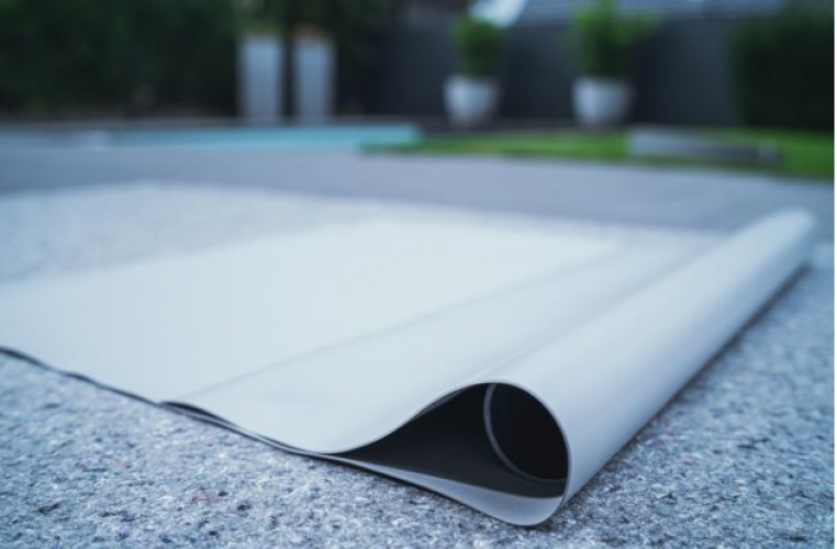 PVC Teichfolie 1,00 mm grau Maßanfertigung