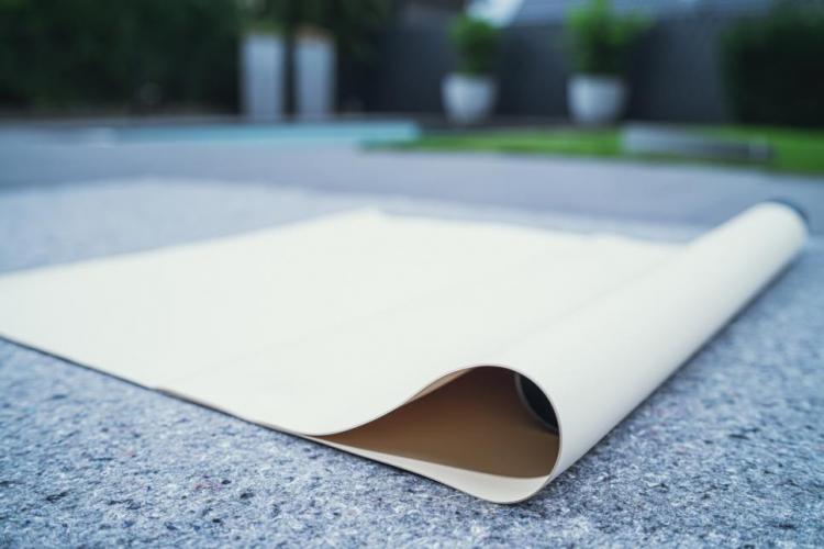 PVC Teichfolie 1,00 mm sand/beige Maßanfertigung