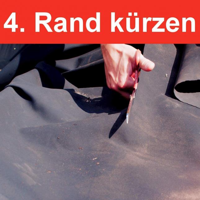 Firestone Teichfolie EPDM PondEasy Set mit Kleber und Nahtroller - 0,8mm - Zuschnitt 6 x 4 m Firestone Teichfolie EPDM PondEasy Set mit Kleber und Nahtroller - 0,8mm - Zuschnitt 6 x 4 m